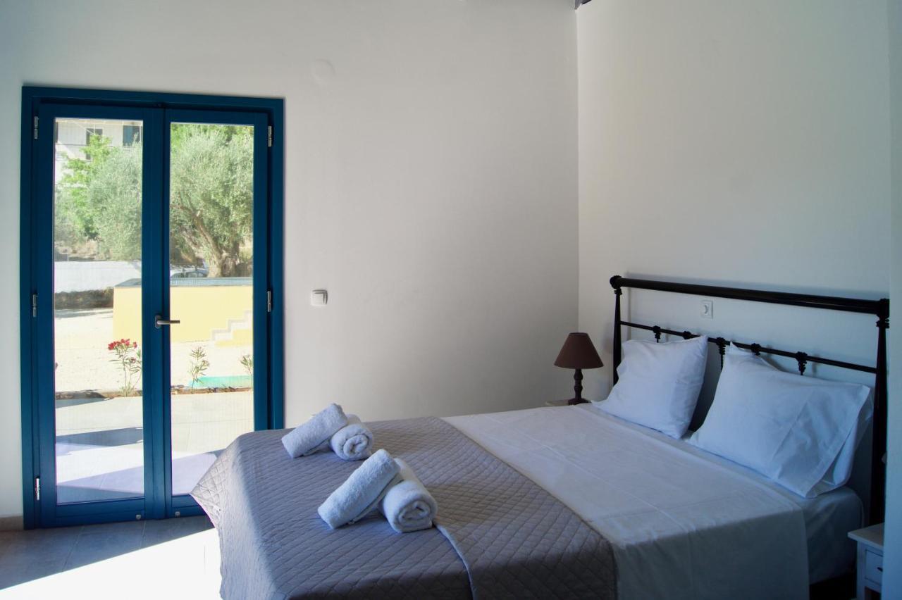Throisma Studios With Private Pool & Parking Асос Экстерьер фото
