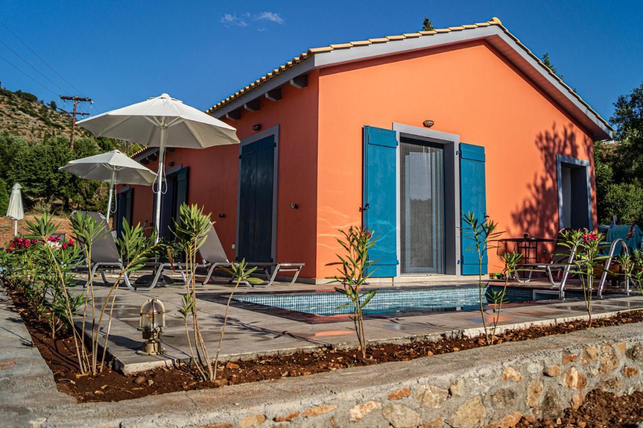 Throisma Studios With Private Pool & Parking Асос Экстерьер фото
